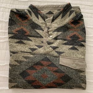 NWOT Lucky Brand Fleece Pullover